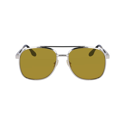 Gray Metal Sunglasses