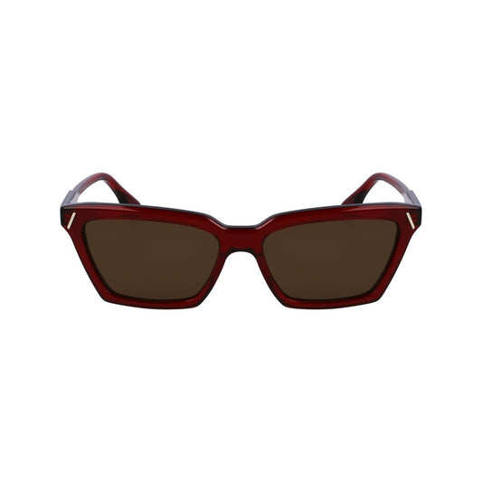 Red Acetate Sunglasses