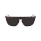 Gray Metal Sunglasses
