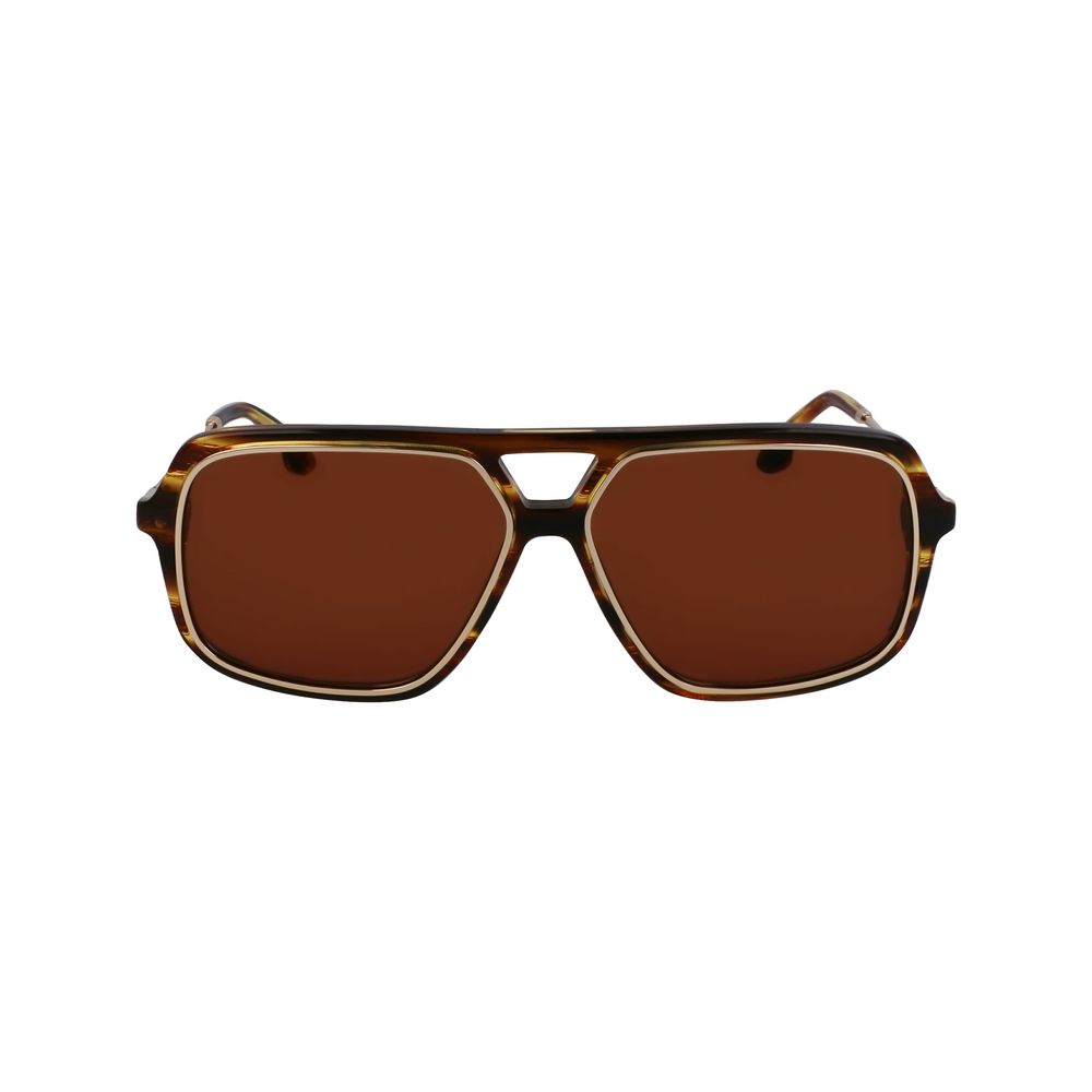Brown Acetate Sunglasses