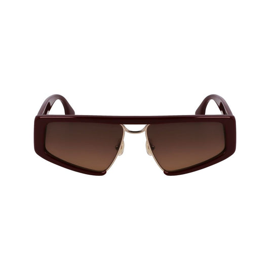 Red Metal Sunglasses
