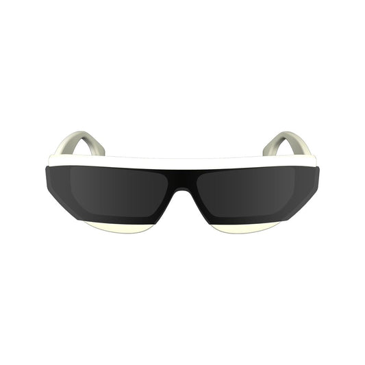 White Acetate Sunglasses