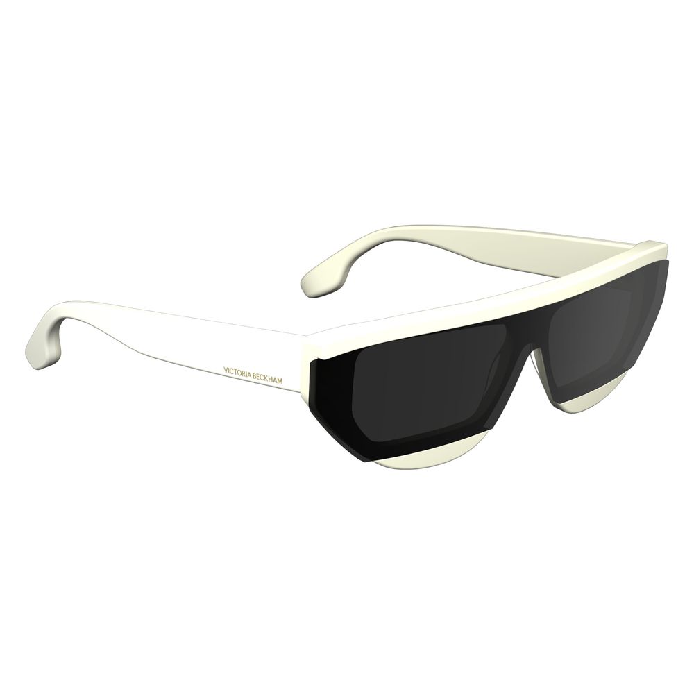 White Acetate Sunglasses