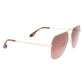 Gold Metal Sunglasses