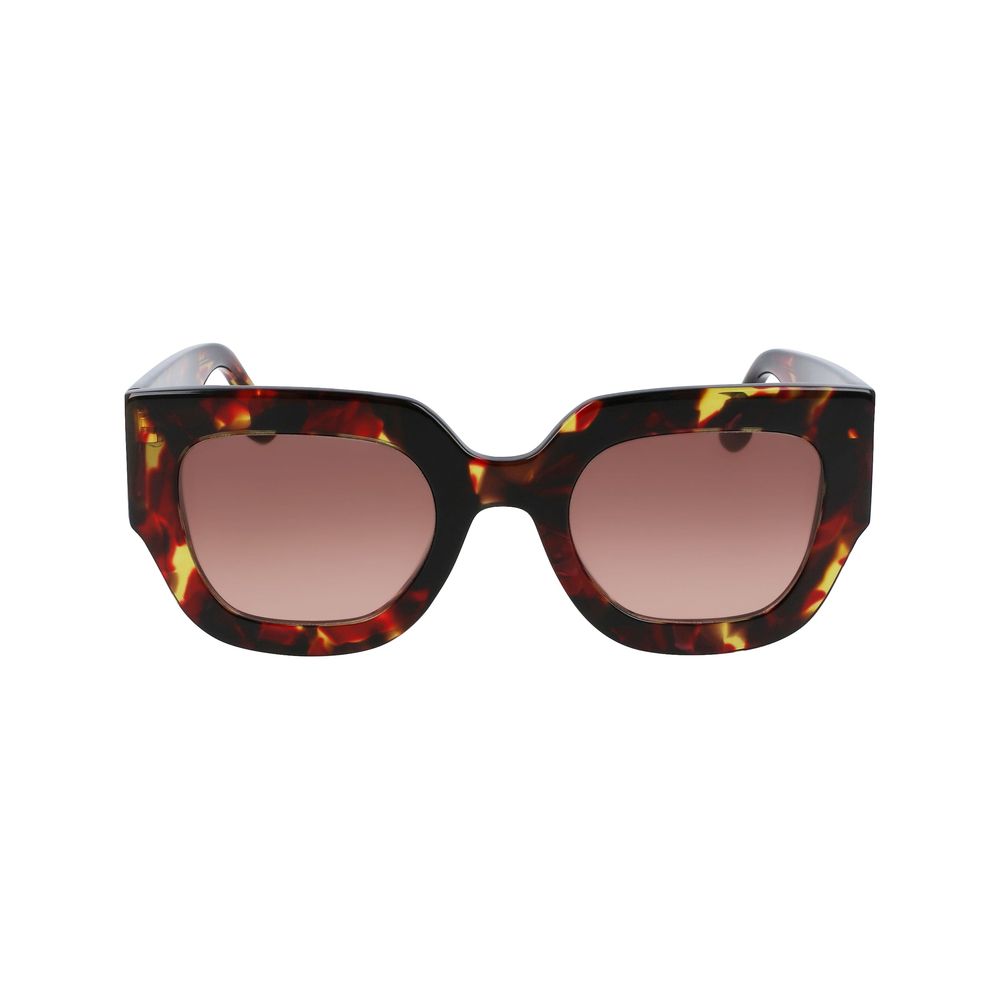 Red Acetate Sunglasses