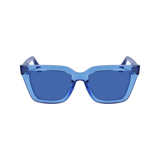 Blue Injected Sunglasses