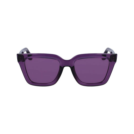 Purple Injected Sunglasses