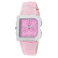 Multicolor Leather Dress Watch