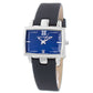 Black Leather Dress Watch