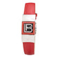 Multicolor Leather Dress Watch