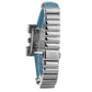 Blue Leather Dress Watch