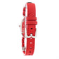 Multicolor Leather Dress Watch