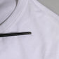 White Cotton Pocket Short Sleeves T-shirt