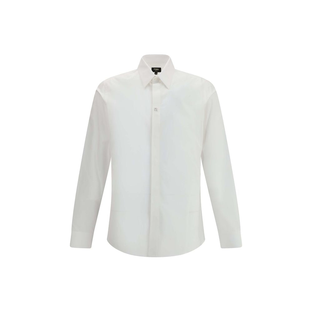 White Cotton Dress Shirt