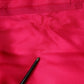 Pink Silk Embellished A-line Midi Dress