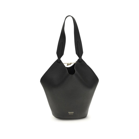 Black Calf Leather Bos Taurus Shoulder Bag
