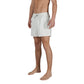 Bicolor Polyester Swim Shorts
