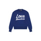 Blue Wool Sweatshirt