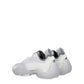 White Leather Athletic Sneakers