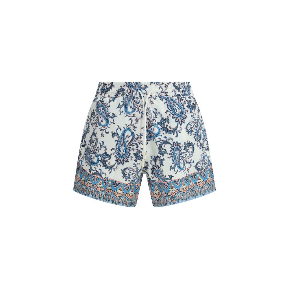 Multicolor Polyester Short And Mini Shorts