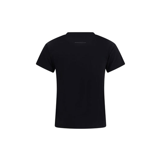 Black Cotton T-Shirt