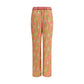 Multicolor Polyester Pants
