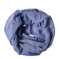 Blue Lace Stole Cotton Neck Wrap Shawl Scarf