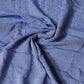 Blue Lace Stole Cotton Neck Wrap Shawl Scarf