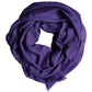 Purple Lace Stole Cotton Wrap Shawl Scarf