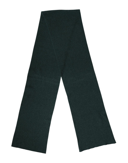 Green Cashmere Knitted Neck Wrap Shawl Scarf