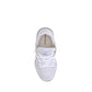 Beige Calf Leather Bos Taurus Athletic Sneakers