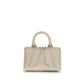 Beige Calf Leather Bos Taurus Shoulder Bag