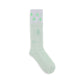 Green Cotton Socks