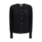 Black Cotton Cardigan