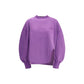 Purple Cotton Sweatshirt