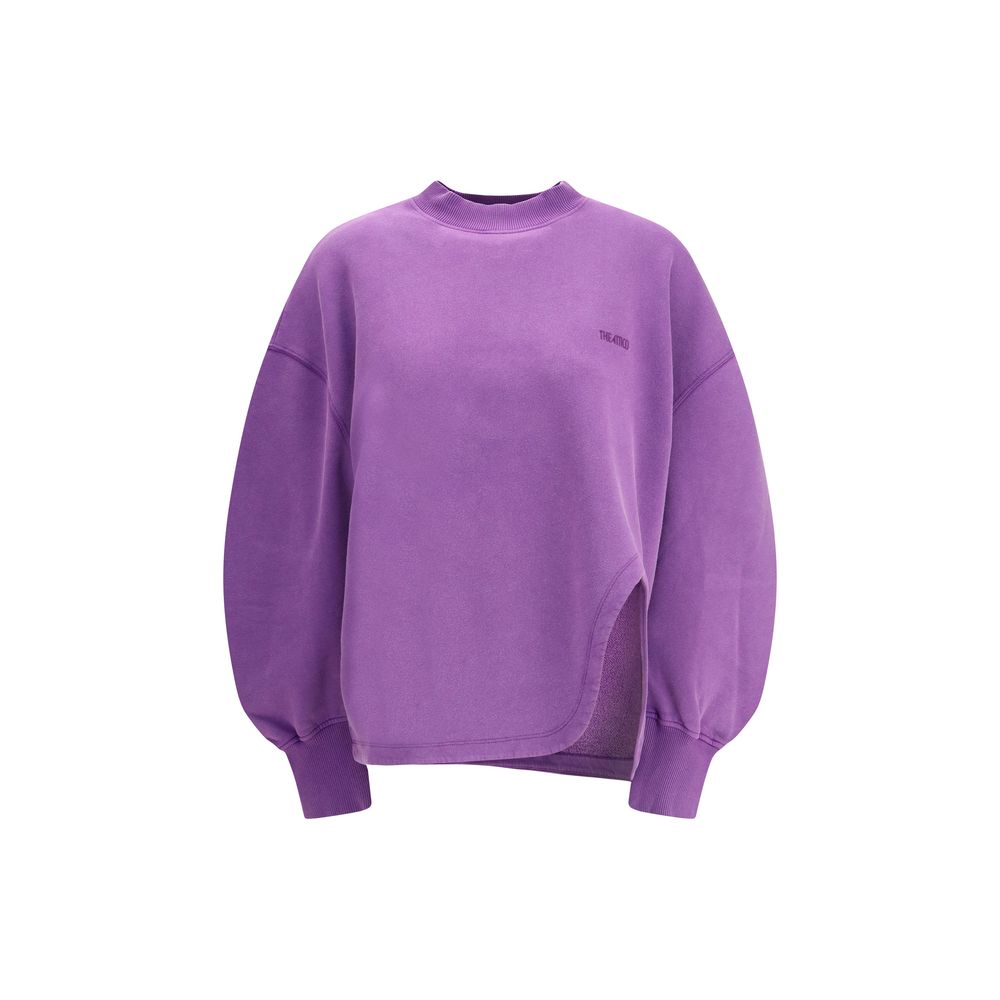 Purple Cotton Sweatshirt