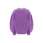 Purple Cotton Sweatshirt