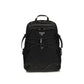 Black Recycled Polyamide Backpack