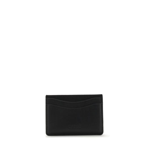 Black Recycled Leather Wallet