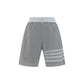 Gray Polyamide Bermuda Shorts