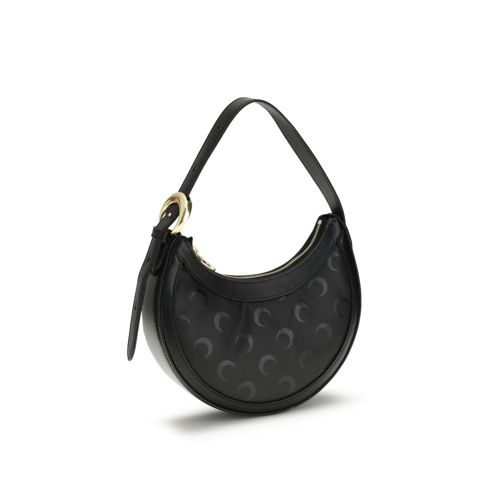 Black Polyethylene Shoulder Bag