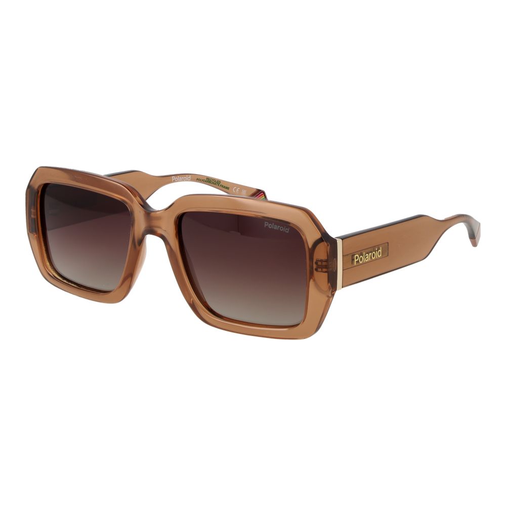 Brown Polycarbonate Sunglasses