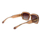 Brown Polycarbonate Sunglasses