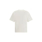 Cream Cotton T-Shirt