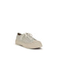 White Calf Leather Bos Taurus Chunky Sneakers