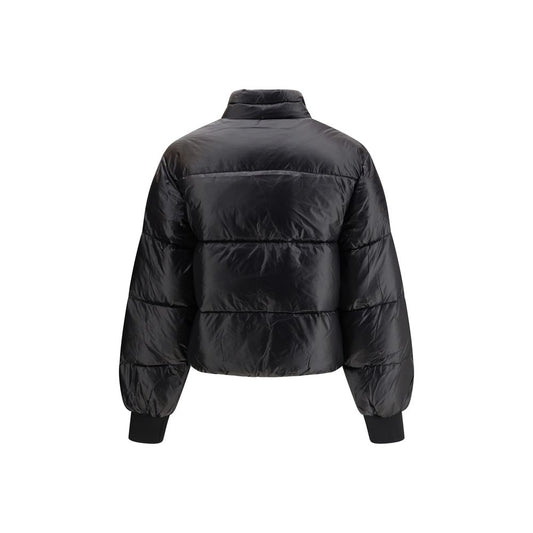 Black Nylon Coat