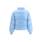 Light Blue Nylon Coat
