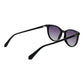 Black Polyamide Sunglasses