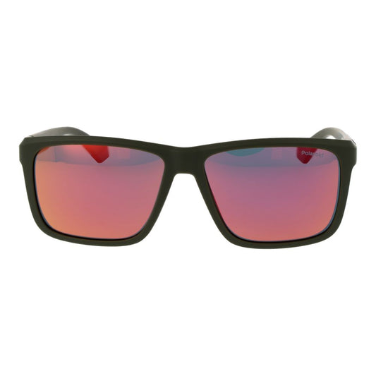 Green Polycarbonate Sunglasses