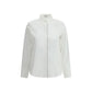 White Cotton Dress Shirt